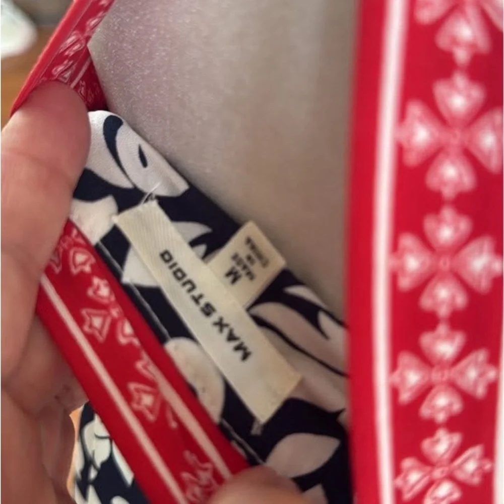 Max Studio Halter Neck Razor Back Floral Print Dress - Picture 4 of 6